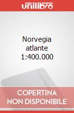 Norvegia atlante 1:400.000 articolo cartoleria