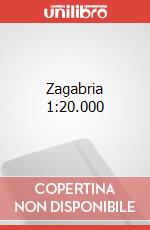 Zagabria 1:20.000 articolo cartoleria