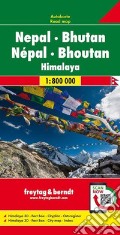 Nepal Bhutan 1:800.000 art vari a