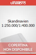 Skandinavien 1:250.000/1:400.000 articolo cartoleria