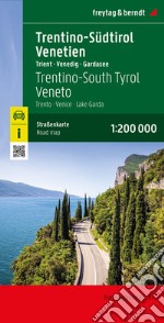 Trentino Sudtirol Veneto 1:200.000 articolo cartoleria