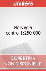 Norvegia centro 1:250 000 articolo cartoleria