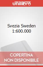 Svezia Sweden 1:600.000 articolo cartoleria