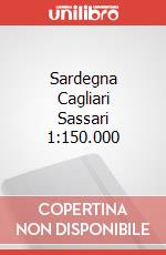 Sardegna Cagliari Sassari 1:150.000 articolo cartoleria