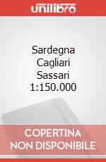 Sardegna Cagliari Sassari 1:150.000 art vari a