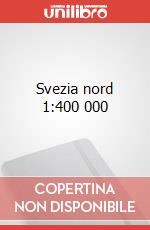 Svezia nord 1:400 000 art vari a