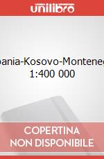 Albania-Kosovo-Montenegro 1:400 000 articolo cartoleria