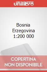 Bosnia Erzegovina 1:200 000 articolo cartoleria