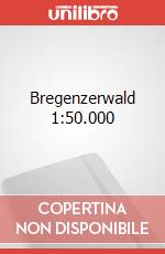 Bregenzerwald 1:50.000 articolo cartoleria