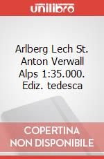 Arlberg Lech St. Anton Verwall Alps 1:35.000. Ediz. tedesca art vari a