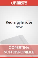 Red argyle rose new art vari a
