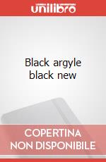 Black argyle black new art vari a
