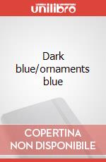 Dark blue/ornaments blue art vari a