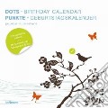 Dots Birthday Calendar art vari a