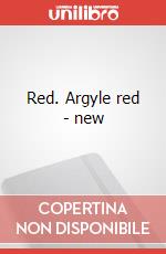 Red. Argyle red - new art vari a