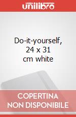 Do-it-yourself, 24 x 31 cm white art vari a