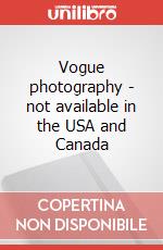 Vogue photography - not available in the USA and Canada art vari a