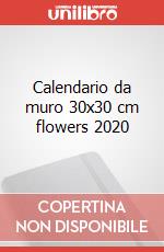 Calendario da muro 30x30 cm flowers 2020 articolo cartoleria