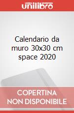 Calendario da muro 30x30 cm space 2020 articolo cartoleria
