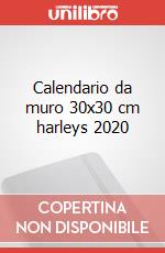 Calendario da muro 30x30 cm harleys 2020 articolo cartoleria