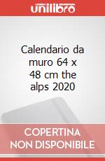 Calendario da muro 64 x 48 cm the alps 2020 articolo cartoleria