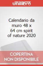 Calendario da muro 48 x 64 cm spirit of nature 2020 articolo cartoleria