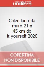 Calendario da muro 21 x 45 cm do it yourself 2020 articolo cartoleria