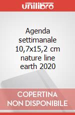 Agenda settimanale 10,7x15,2 cm nature line earth 2020 articolo cartoleria