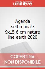 Agenda settimanale 9x15,6 cm nature line earth 2020 articolo cartoleria