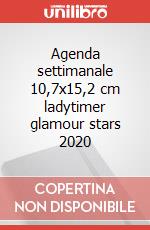 Agenda settimanale 10,7x15,2 cm ladytimer glamour stars 2020 articolo cartoleria