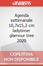 Agenda settimanale 10,7x15,2 cm ladytimer glamour tree 2020 articolo cartoleria