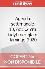 Agenda settimanale 10,7x15,2 cm ladytimer glam flamingo 2020 articolo cartoleria