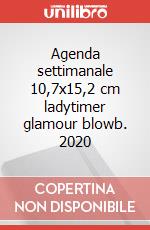 Agenda settimanale 10,7x15,2 cm ladytimer glamour blowb. 2020 articolo cartoleria