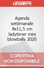 Agenda settimanale 8x11,5 cm ladytimer mini blowballs 2020 articolo cartoleria