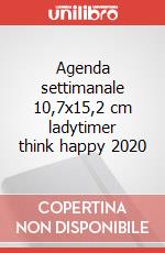 Agenda settimanale 10,7x15,2 cm ladytimer think happy 2020 articolo cartoleria