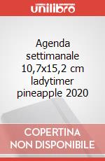 Agenda settimanale 10,7x15,2 cm ladytimer pineapple 2020 articolo cartoleria