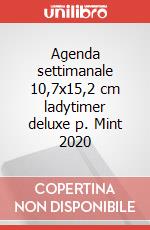 Agenda settimanale 10,7x15,2 cm ladytimer deluxe p. Mint 2020 articolo cartoleria