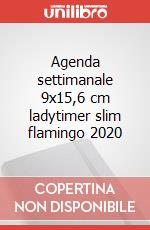 Agenda settimanale 9x15,6 cm ladytimer slim flamingo 2020 articolo cartoleria