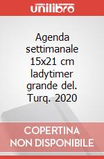 Agenda settimanale 15x21 cm ladytimer grande del. Turq. 2020 articolo cartoleria