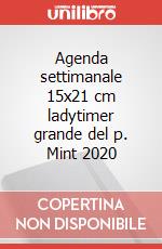Agenda settimanale 15x21 cm ladytimer grande del p. Mint 2020 articolo cartoleria