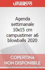 Agenda settimanale 10x15 cm campustimer a6 blowballs 2020 articolo cartoleria