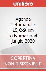 Agenda settimanale 15,6x9 cm ladytimer pad jungle 2020 articolo cartoleria