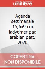 Agenda settimanale 15,6x9 cm ladytimer pad arabian patt. 2020 articolo cartoleria