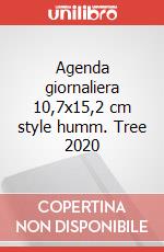 Agenda giornaliera 10,7x15,2 cm style humm. Tree 2020 articolo cartoleria