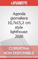 Agenda giornaliera 10,7x15,2 cm style lighthouse 2020 articolo cartoleria