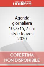Agenda giornaliera 10,7x15,2 cm style leaves 2020 articolo cartoleria