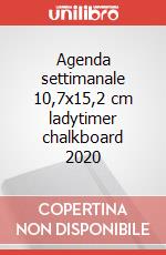 Agenda settimanale 10,7x15,2 cm ladytimer chalkboard 2020 articolo cartoleria