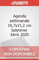 Agenda settimanale 10,7x15,2 cm ladytimer klimt 2020 articolo cartoleria