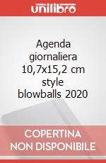 Agenda giornaliera 10,7x15,2 cm style blowballs 2020 articolo cartoleria