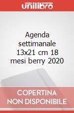 Agenda settimanale 13x21 cm 18 mesi berry 2020 articolo cartoleria